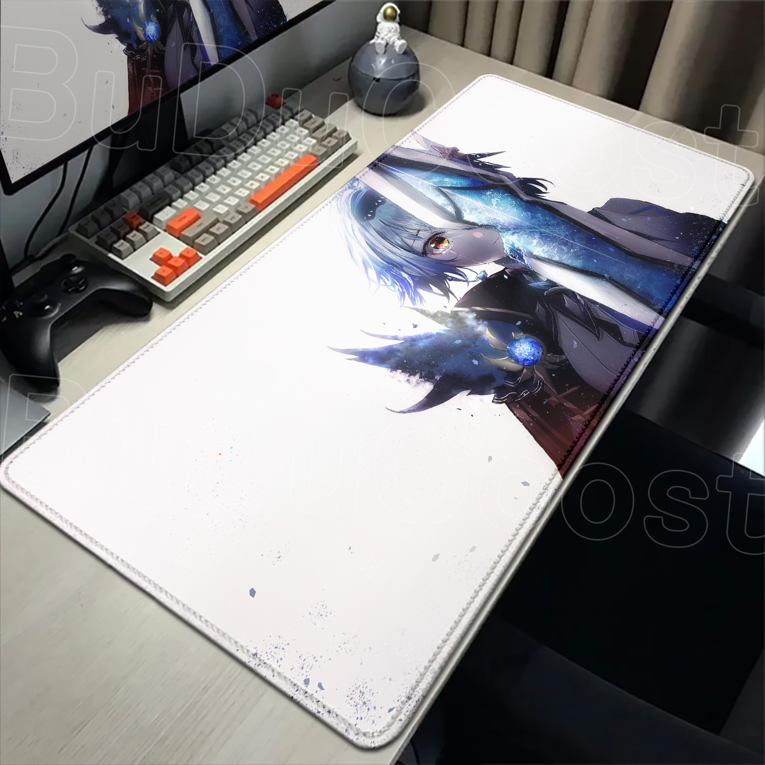 Large rubber Mouse pad HD prin - Gaming Keyboard Typewriter のレビューと価格
