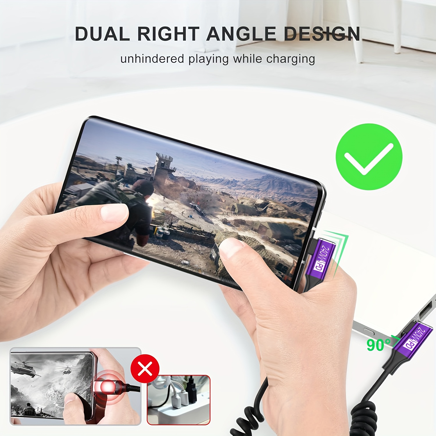 USB-C to USB-C Coiled Cable wi - Coiled Usb Cable のレビューと価格
