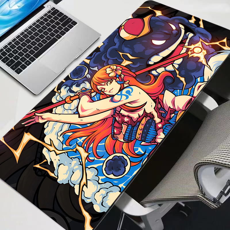 Mouse Pad Gamer One Piece Nami - Gaming Keyboard Easy To Clean のレビューと価格