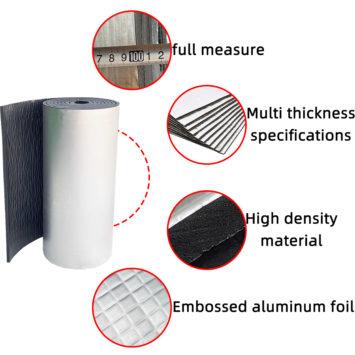 PINMOAP Car Sound Deadening Ma - Foam Dampener Sheet のレビューと価格