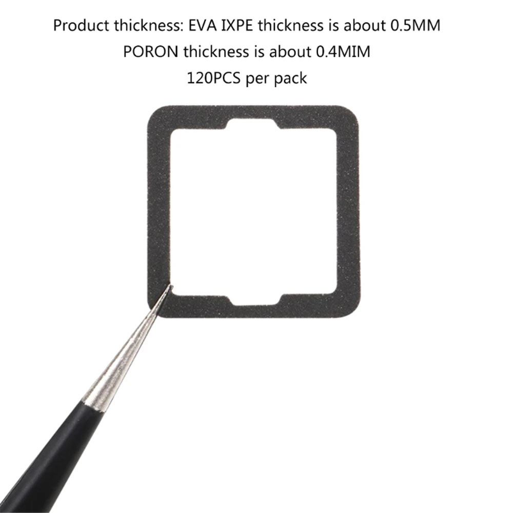 120Pcs Keyboard Switch Sound D - Foam Dampener Sheet のレビューと価格