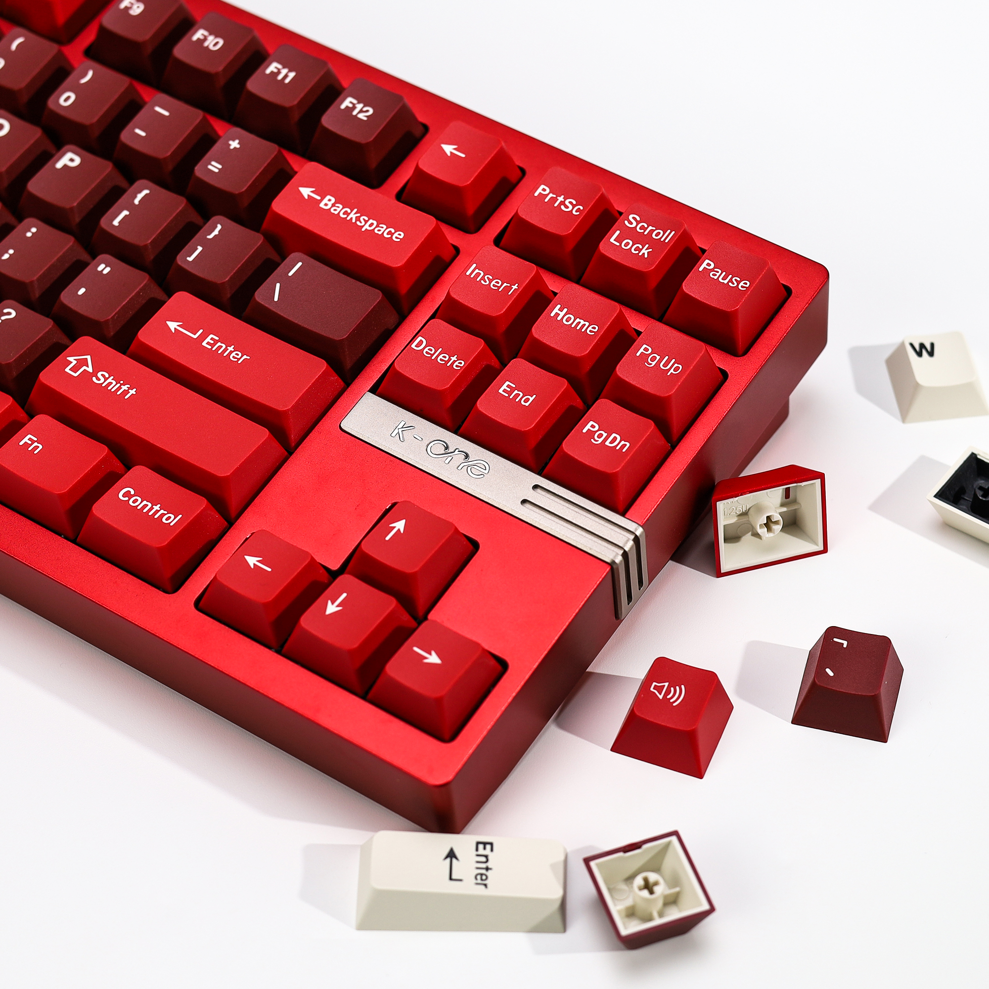 KBDiy GMK Jamon Keycap Red Ret - Gaming Keyboard No Number Pad のレビューと価格