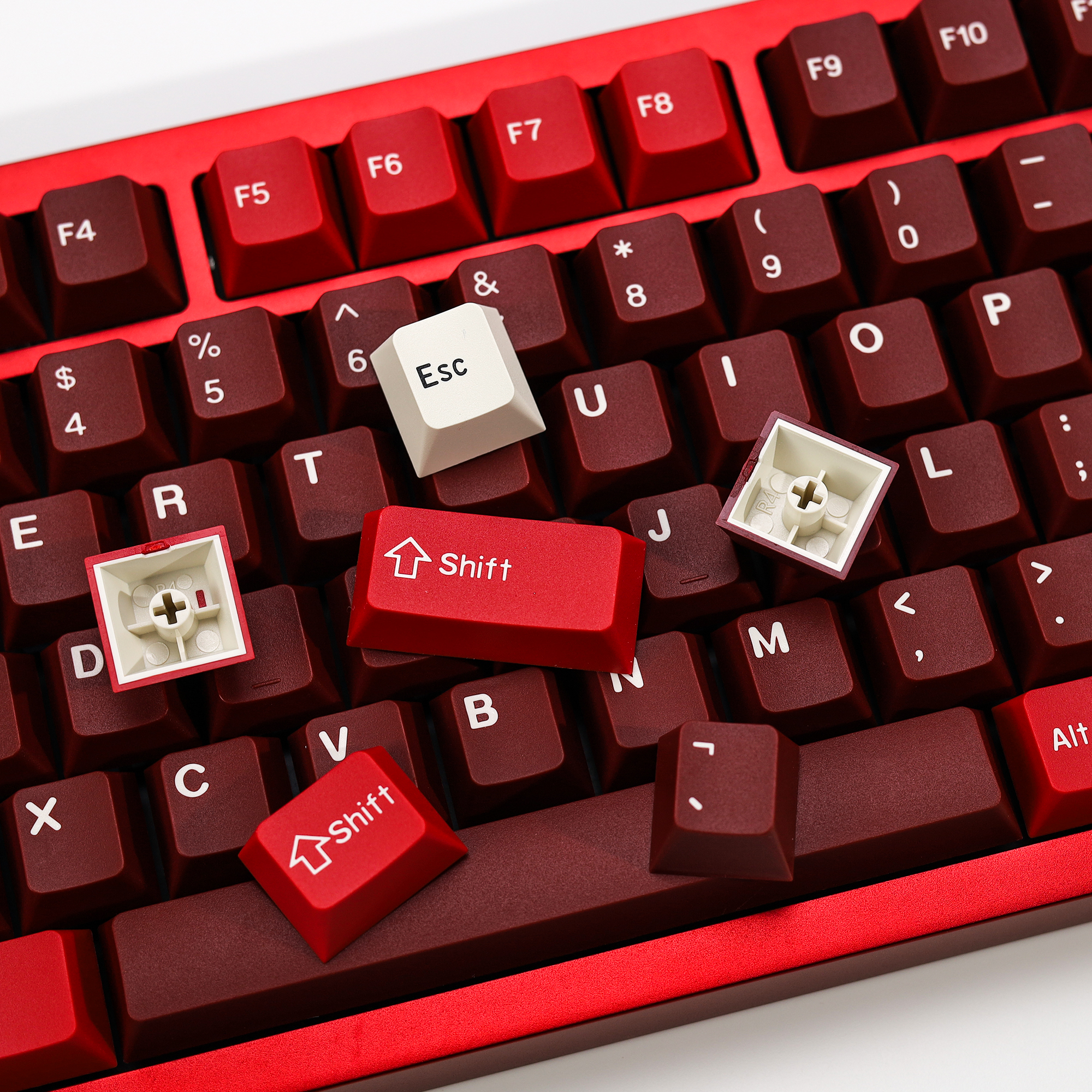 KBDiy GMK Jamon Keycap Red Ret - Gaming Keyboard No Number Pad のレビューと価格