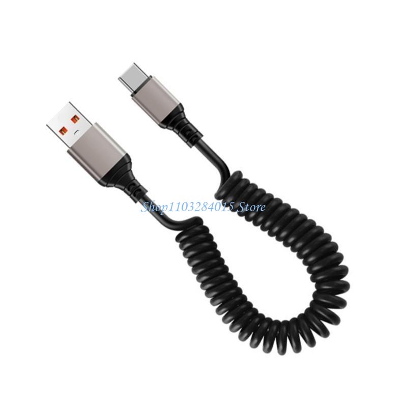 R6FF Double End Type C Wire Li - Coiled Usb Cable のレビューと価格