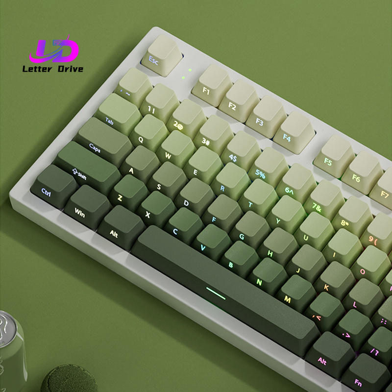 135 Key Cherry Profile Green G - Gaming Keyboard Typewriter のレビューと価格