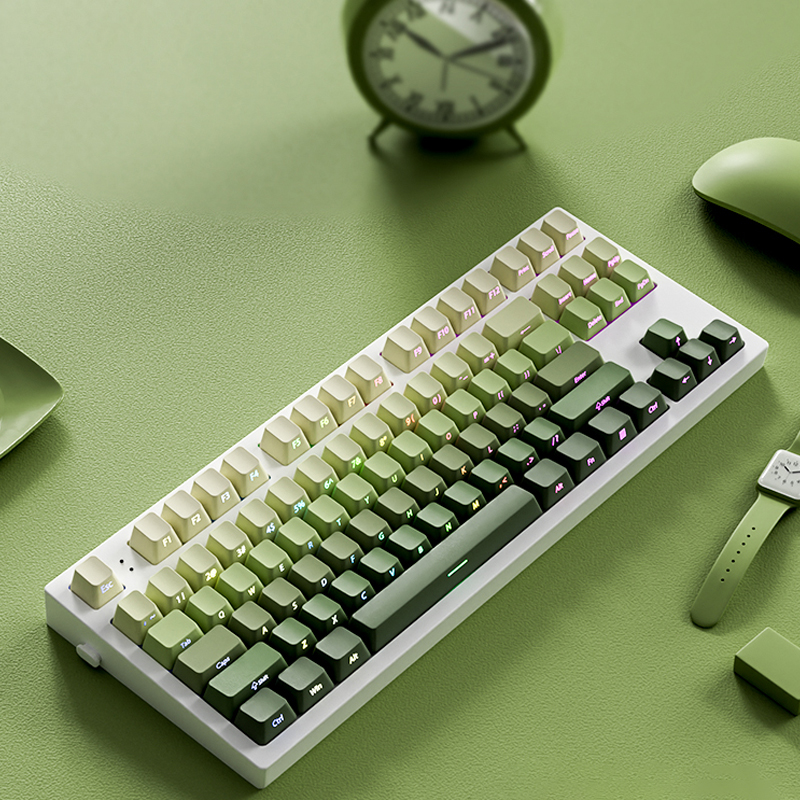 135 Key Cherry Profile Green G - Gaming Keyboard Typewriter のレビューと価格