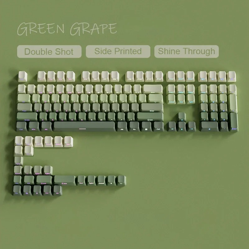 135 Key Cherry Profile Green G - Gaming Keyboard Typewriter のレビューと価格