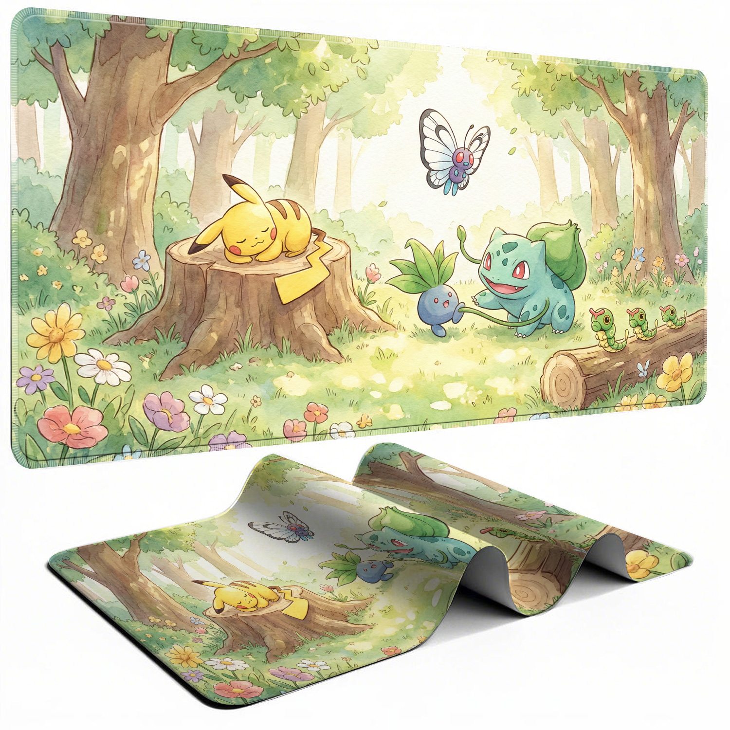 Kawaii Mouse Pad Gaming PC Acc - Gaming Keyboard Easy To Clean のレビューと価格