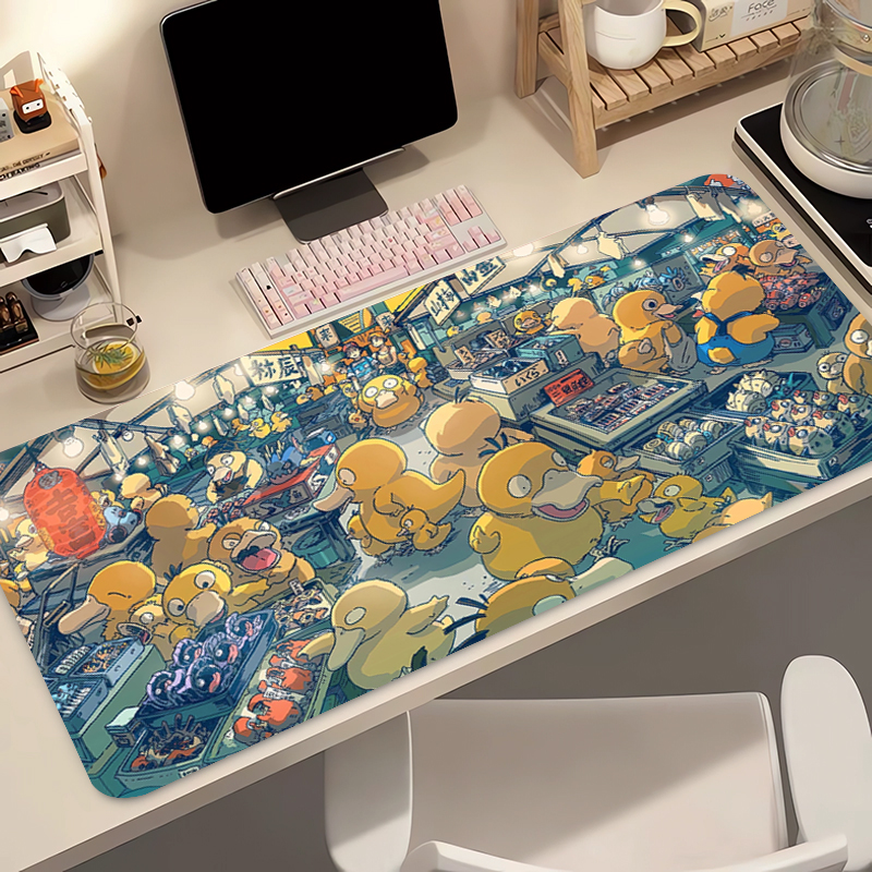 Natural Rubber Mouse Pad Pokem - Gaming Keyboard Typewriter のレビューと価格