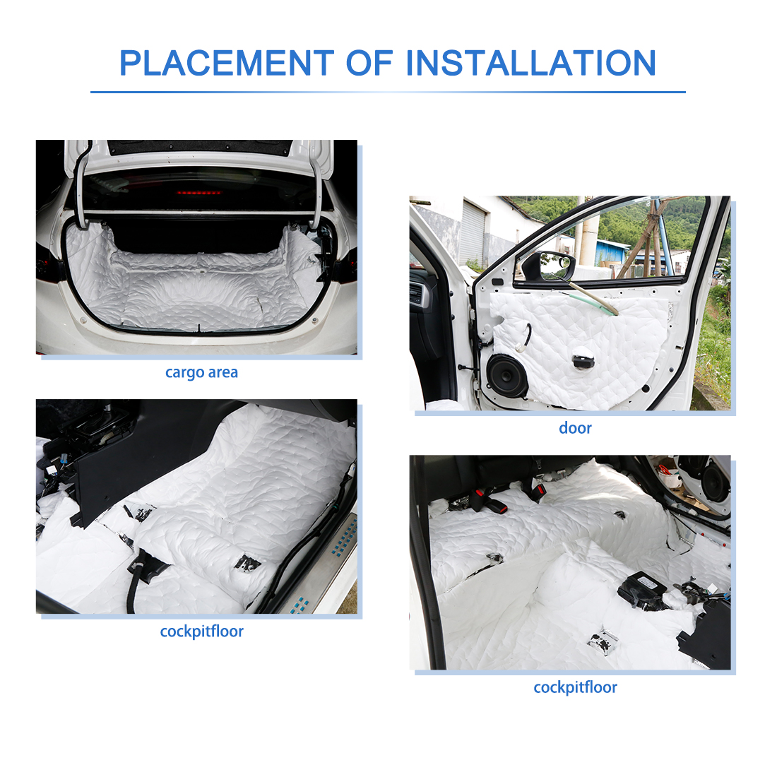 Uxcell 50x80cm Car Audio Stere - Foam Dampener Sheet のレビューと価格