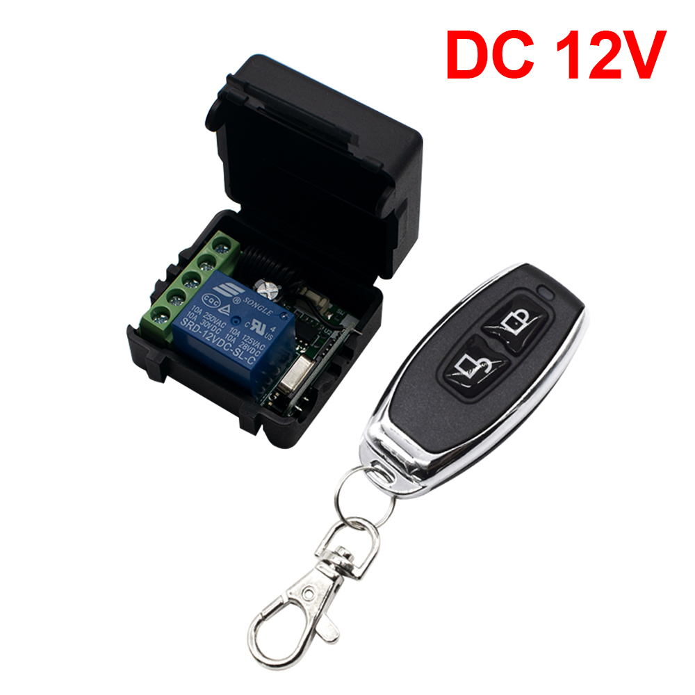 433 MHz DC 12V 24V 1 Channel W - Switch Opener Tool のレビューと価格