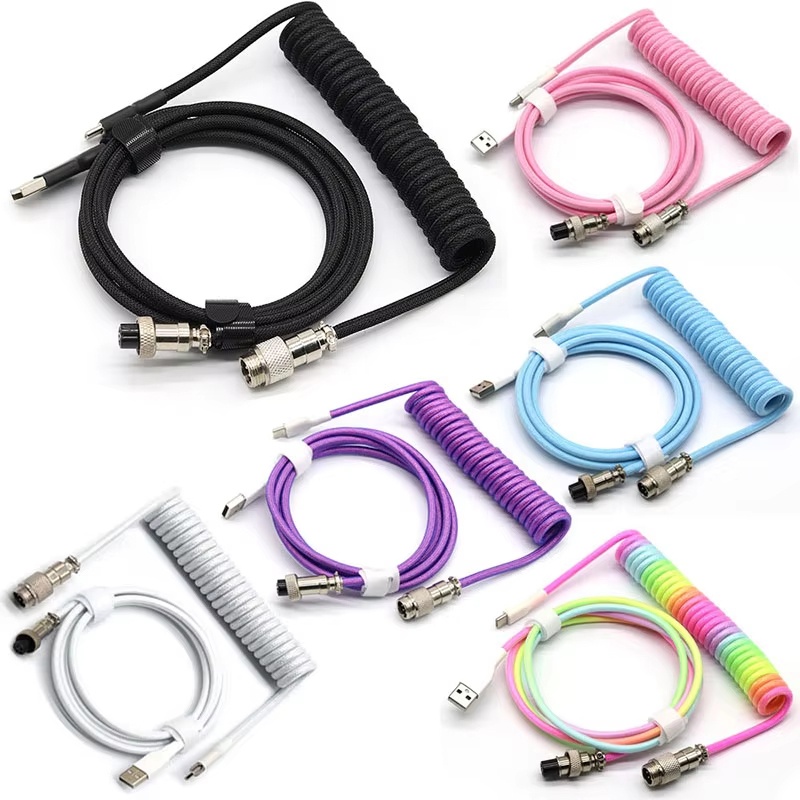 USB Type C Mechanical Keyboard - Coiled Usb Cable のレビューと価格
