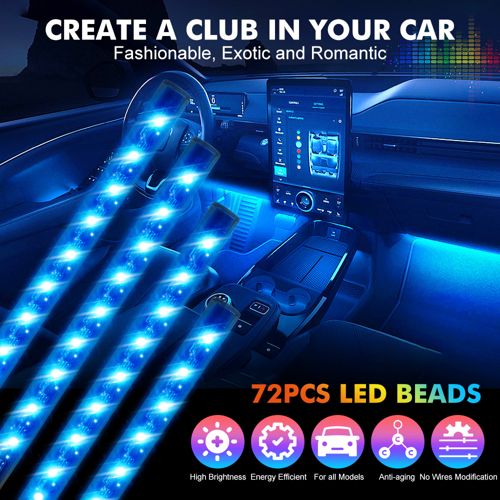 Neon LED Interior Car Light AP - Rgb Underglow Strip のレビューと価格