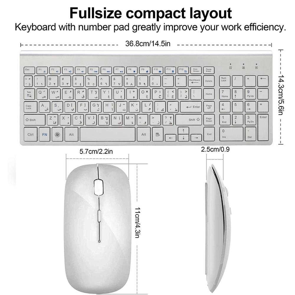 Arabic Enghish Character Slim  - Gaming Keyboard Mobile のレビューと価格