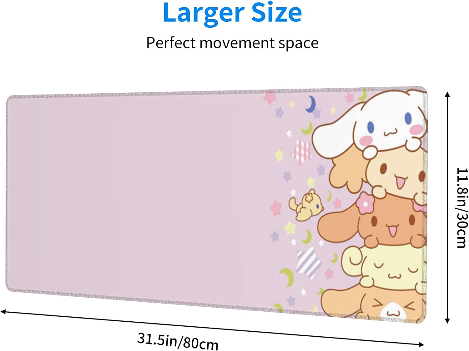 Kawaii Cute Dog Mouse Pads Nov - Gaming Keyboard And Mouse のレビューと価格