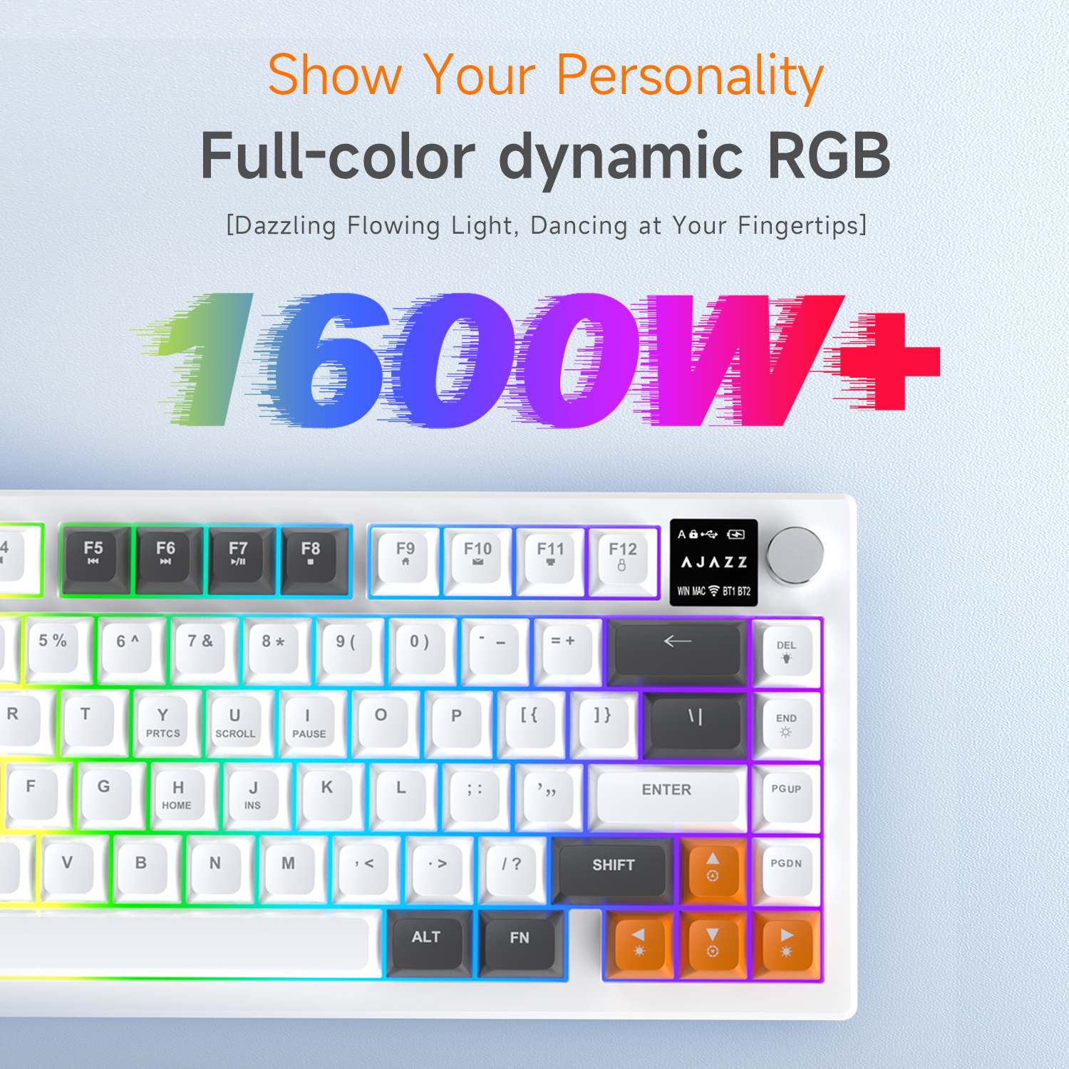 AJAZZ AF82 Low-Proflie Electro - Keyboard Gaming Blue Switch のレビューと価格