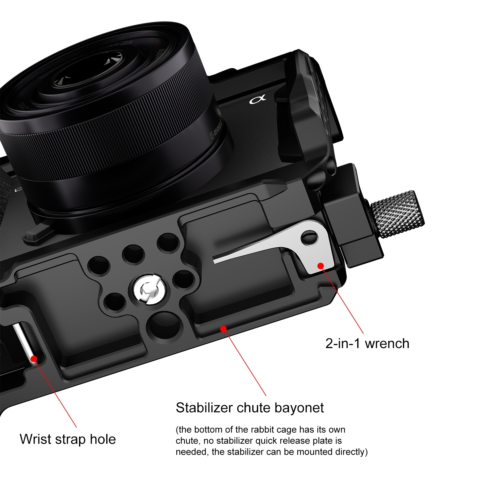 PULUZ for Sony A6700 Metal Cam - Stabilizer Screw In のレビューと価格