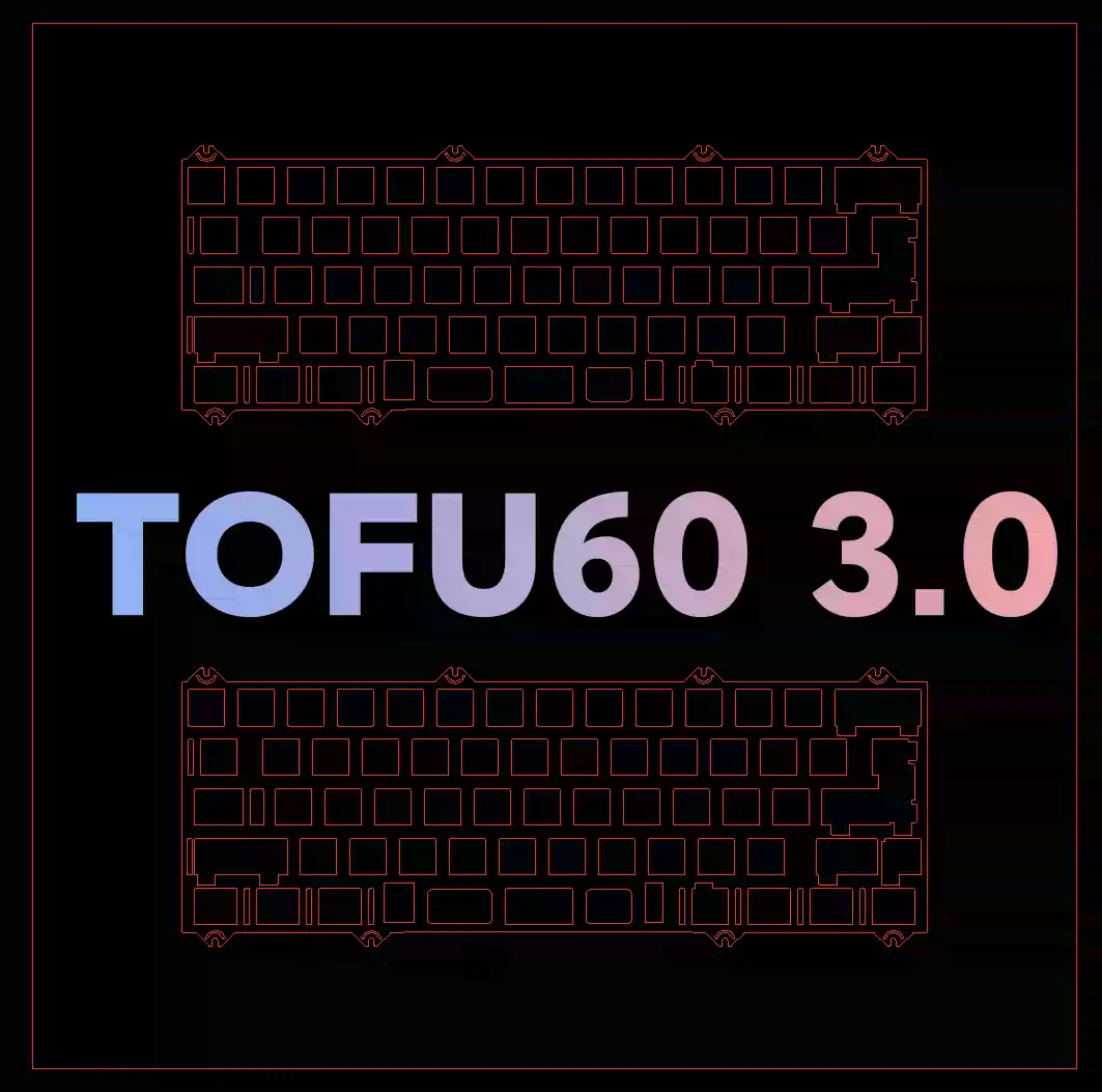 KBDFANS TOFU60 3.0 Version Key - Stabilizer Screw In のレビューと価格