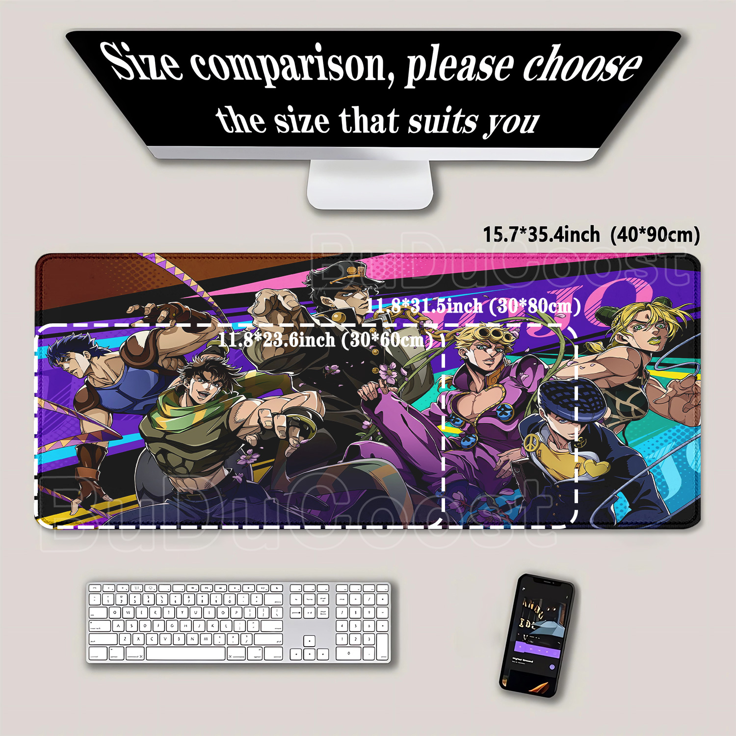 HD printing Jojo Bizarre Adven - Gaming Keyboard Typewriter のレビューと価格