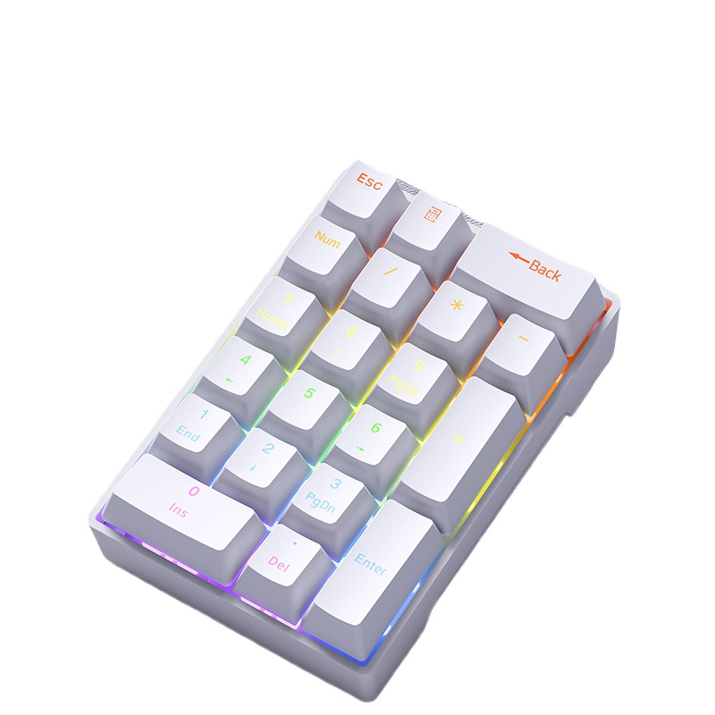 20 Keys Numeric Mechanical Wir - Gaming Keyboard No Number Pad のレビューと価格