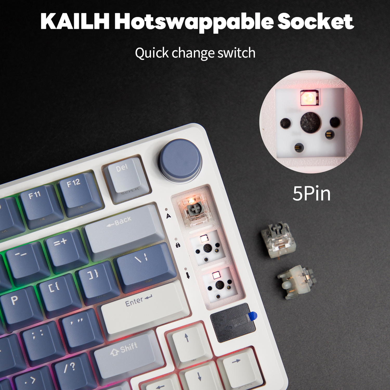 RK ROYAL KLUDGE M75 2.4G Wirel - Gaming Keyboard Mobile のレビューと価格