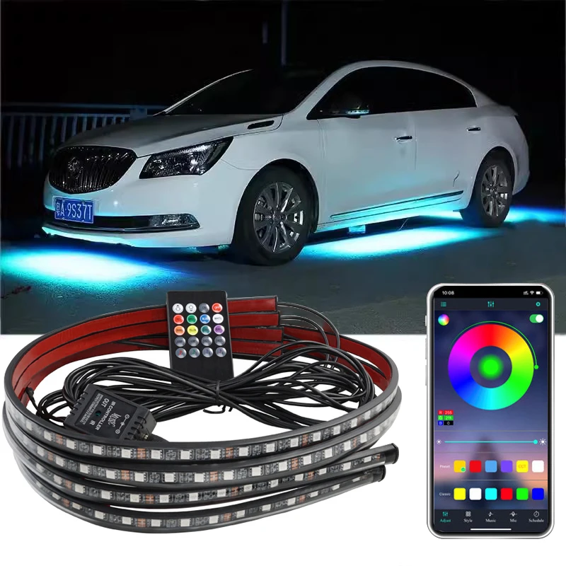 RGB Flexible LED Light bar Car - Rgb Underglow Strip のレビューと価格