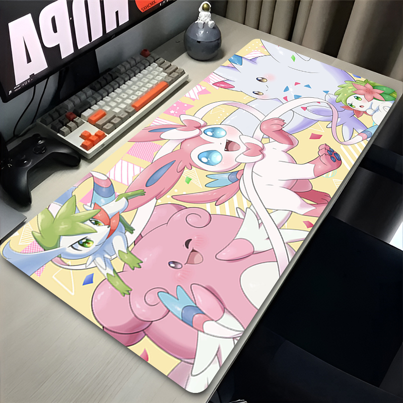 Large Pink Cute Mousepad XXL G - Gaming Keyboard Easy To Clean のレビューと価格