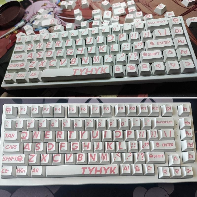 132Keys Big Letter PBT Keycap  - Gaming Keyboard Best のレビューと価格