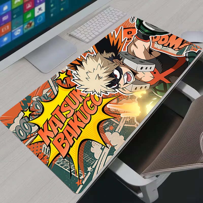 Mousepad Bakugou Katsuki My He - Gaming Keyboard Affordable のレビューと価格