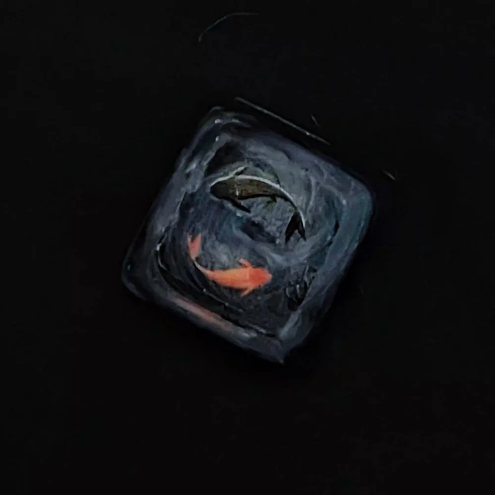 Original Chinese Style Koi Fis - Keyboard Gaming Transparent のレビューと価格