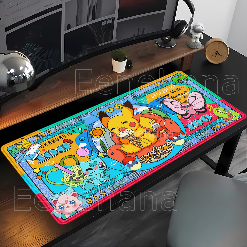 Pokemon banknotes Kawaii Anime - Gaming Keyboard Typewriter のレビューと価格