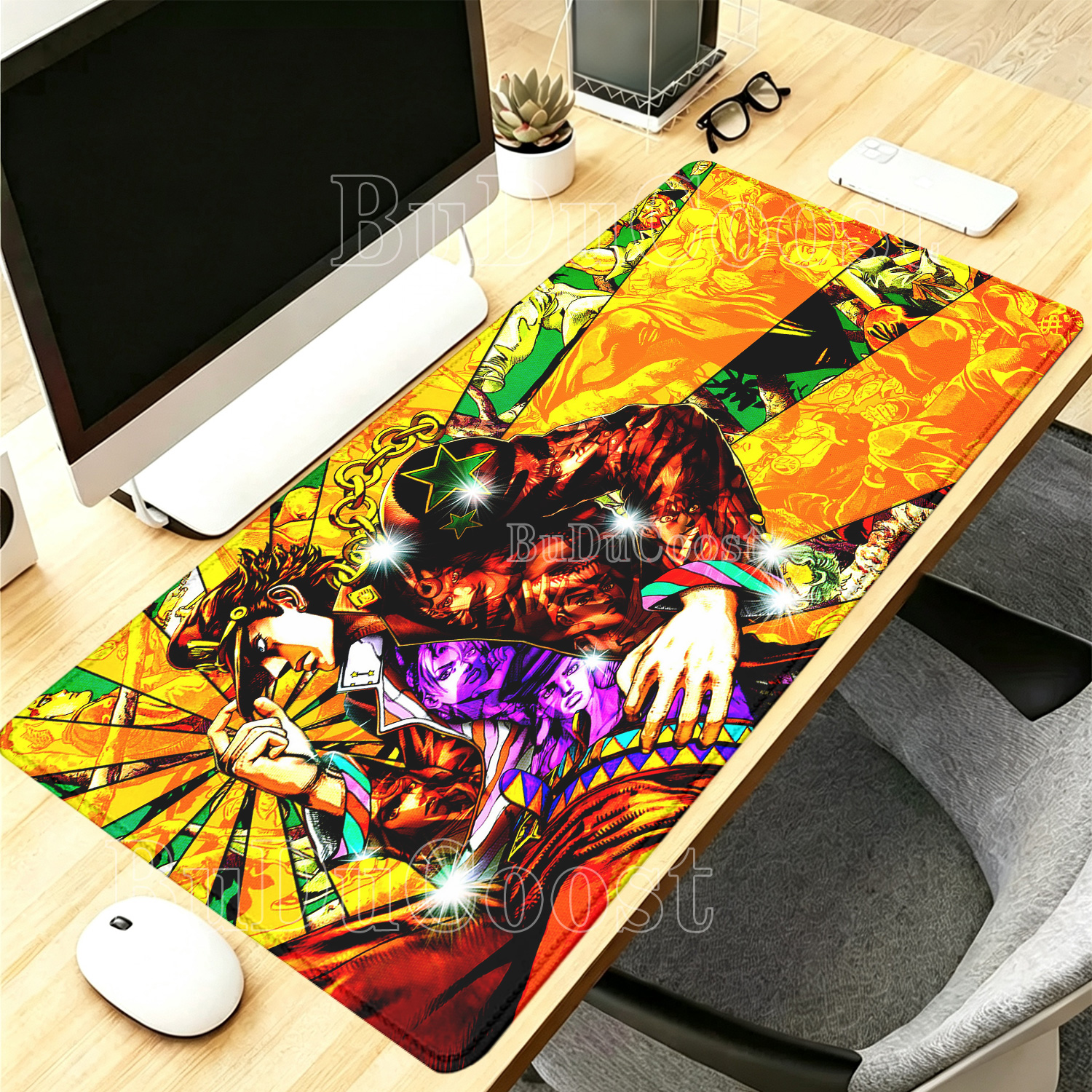 Anime Jojo Bizarre Adventure M - Gaming Keyboard Typewriter のレビューと価格
