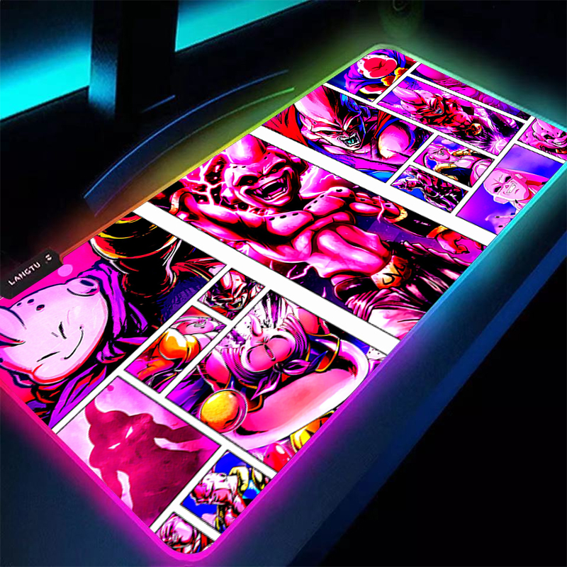 RGB Mouse Pad 90x40cm DBZ Drag - Gaming Keyboard Affordable のレビューと価格